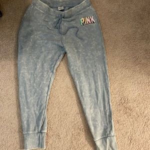 PINK TIE DYE JOGGERS